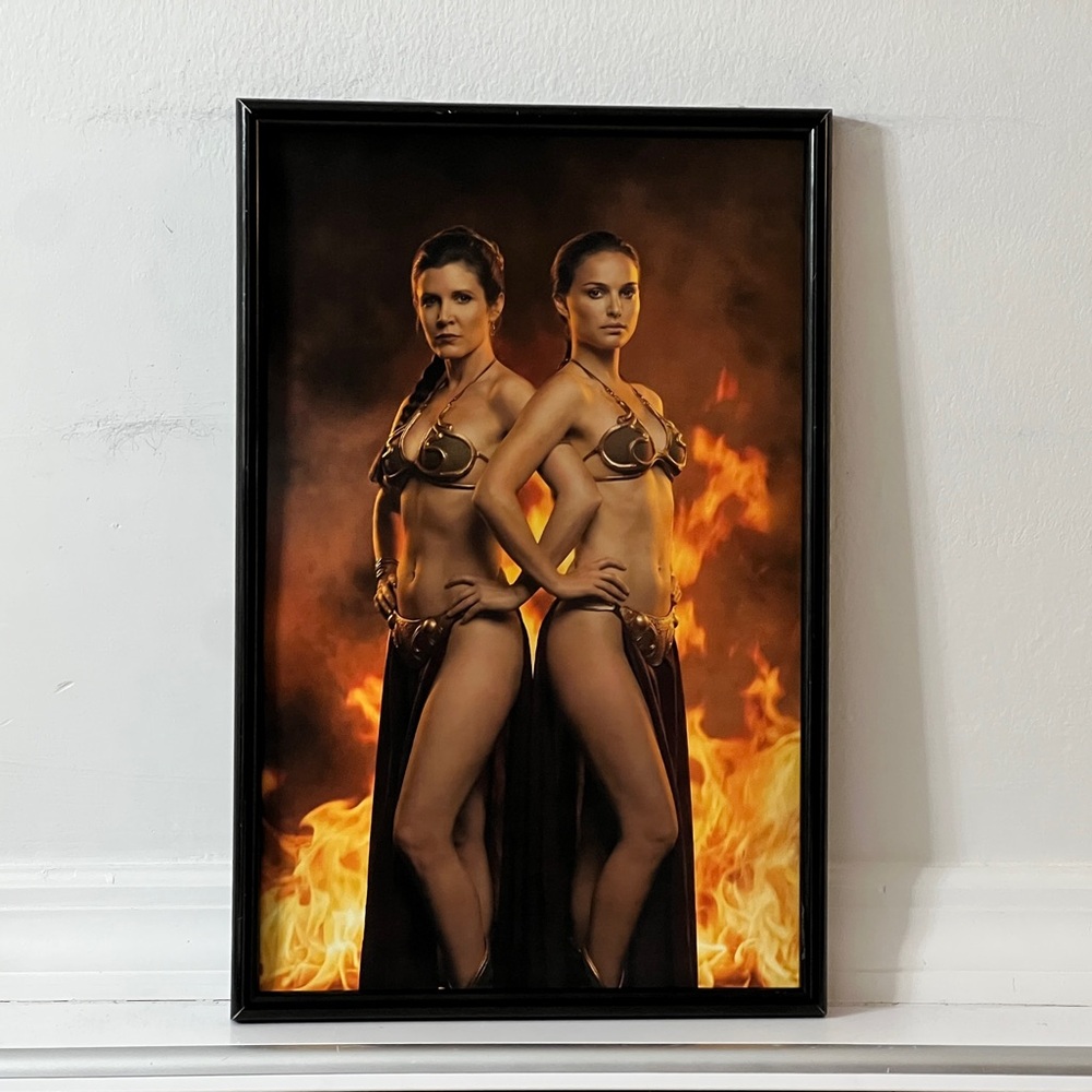 Princess Lea Padme Amidala Star Wars Poster